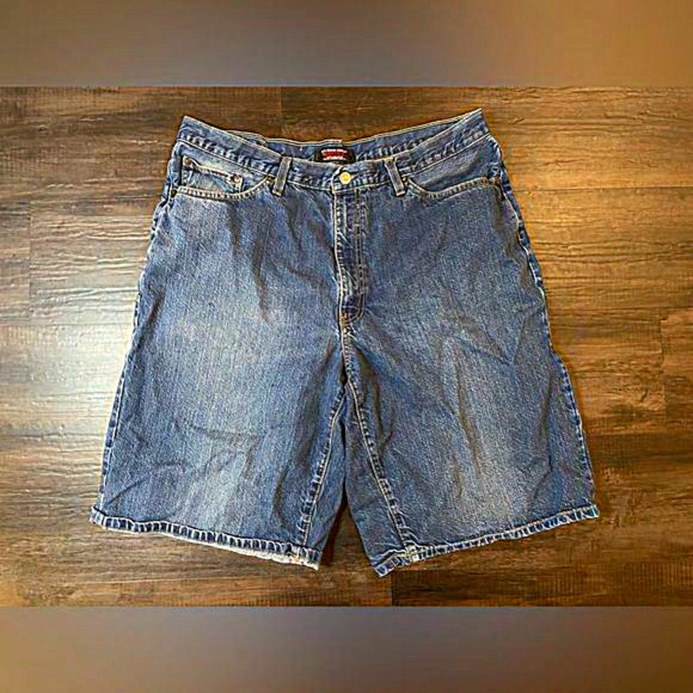Polo Jeans RALPH LAUREN VTG 90s Blue Jean‎ Shorts Hayden Men 38